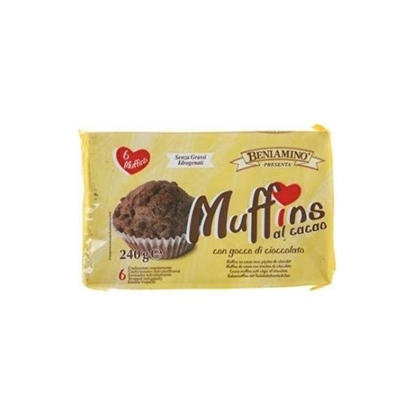Picture of BENIAMINO MUFFINS CHOCLATE 216GR